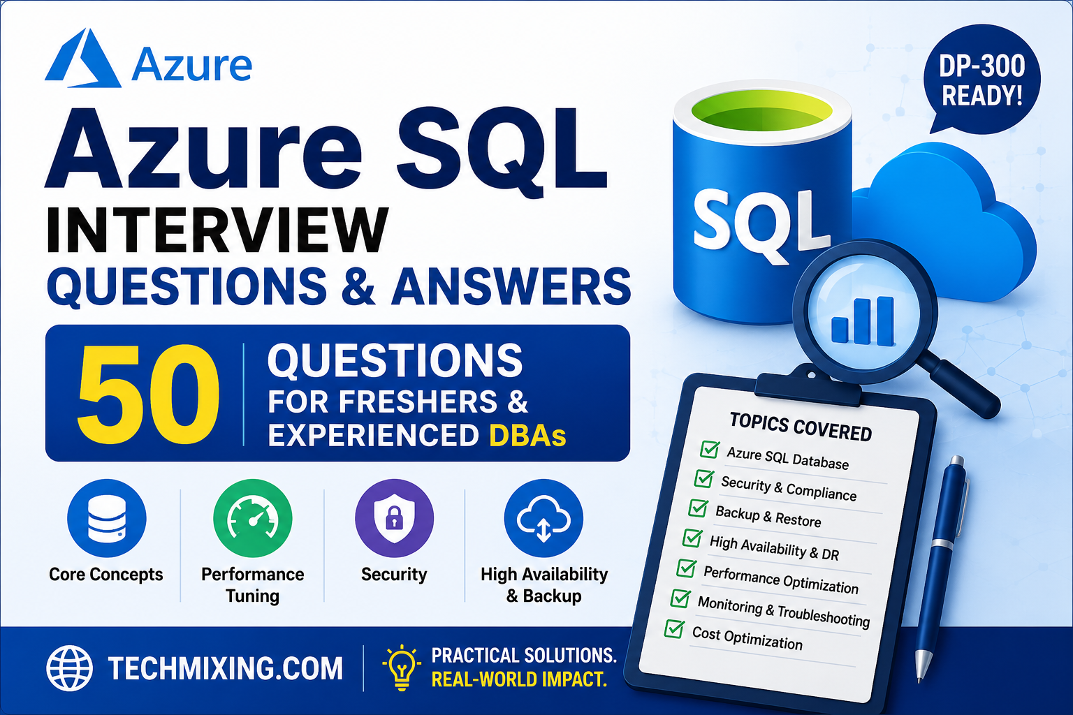 Azure SQL Interview Questions and Answers (50 Questions for Freshers ...