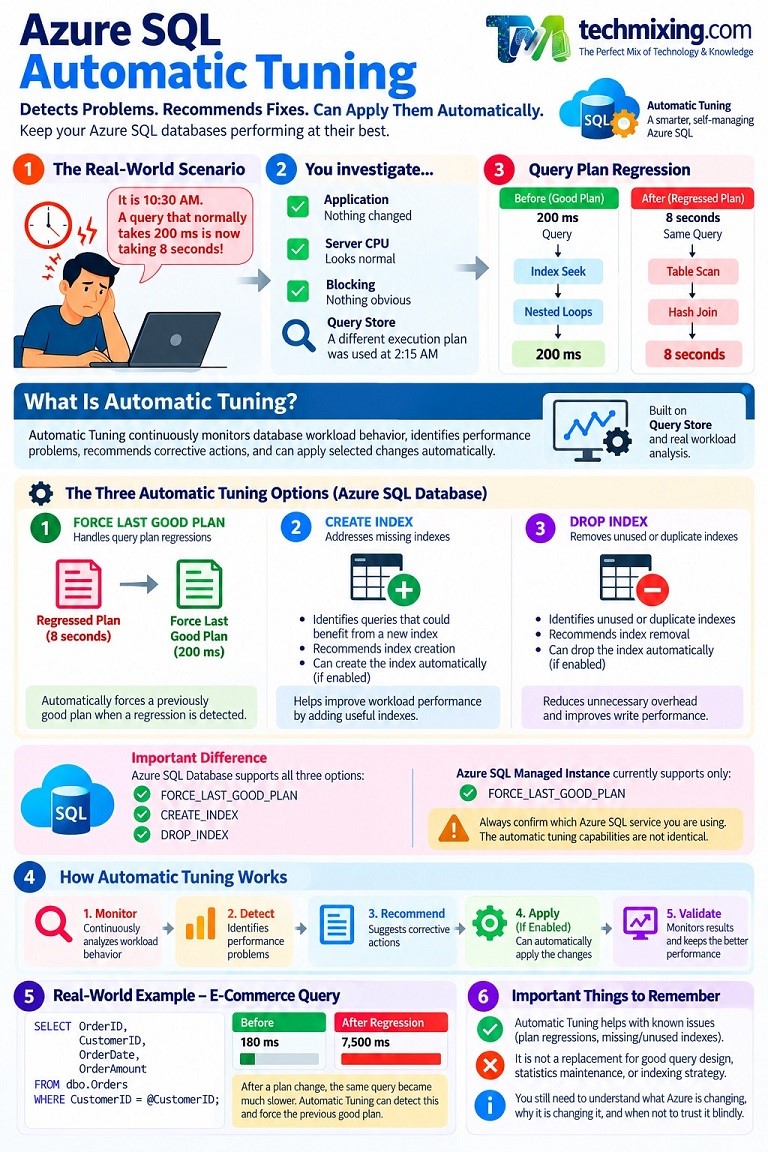 Automatic Tuning in Azure SQL: Complete Guide with Examples, Scenarios ...